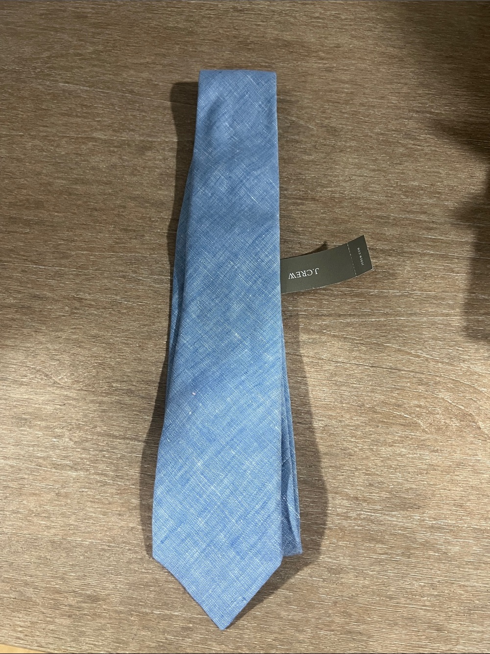 J. Crew Light Blue Textured Men's Tie